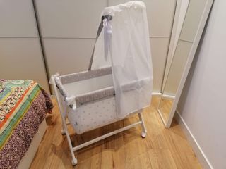 Minicuna con dosel