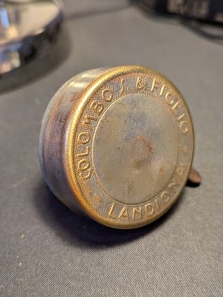 Campanello Bici Colombo & Figlio Milano Bronzo