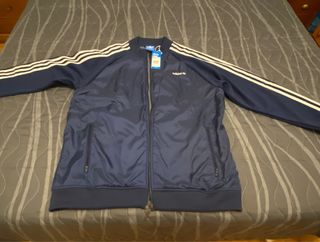 Chaqueta deportiva Adidas hombre azul
