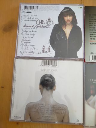 Lote 4 CDs de Chenoa
