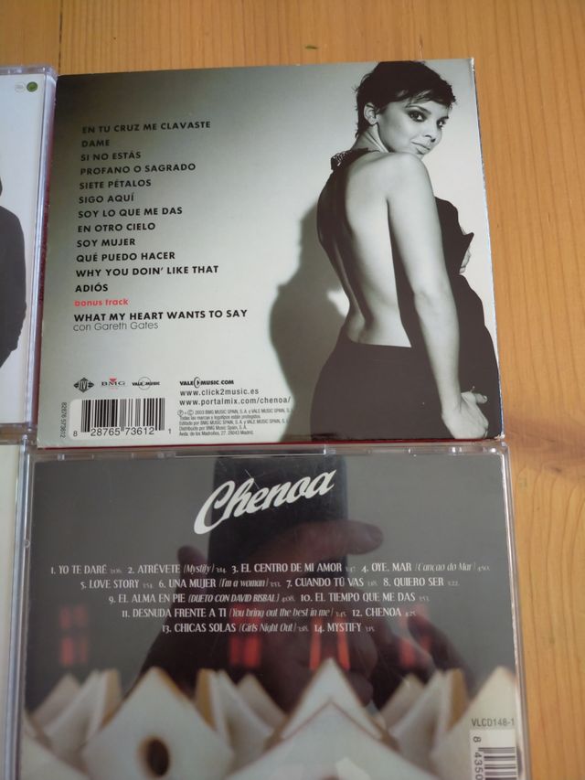 Lote 4 CDs de Chenoa