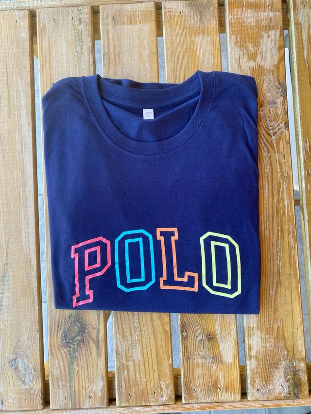 Maglietta con scritta POLO-unisex 