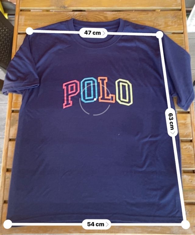 Maglietta con scritta POLO-unisex 