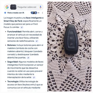 Llave Inteligente Ford Focus