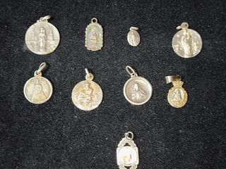 Medalla Virgen Plata de Ley