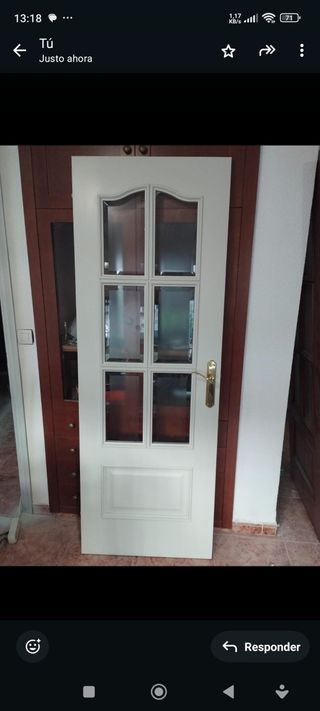 Puertas de madera maciza
