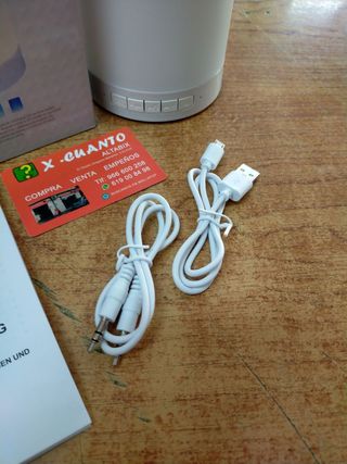 ALTAVOZ PORTÁTIL TEDI BLUETOOTH LED