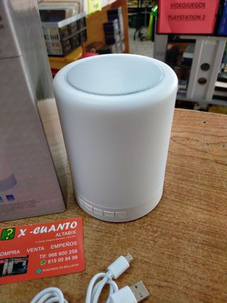 ALTAVOZ PORTÁTIL TEDI BLUETOOTH LED