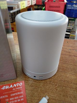 ALTAVOZ PORTÁTIL TEDI BLUETOOTH LED
