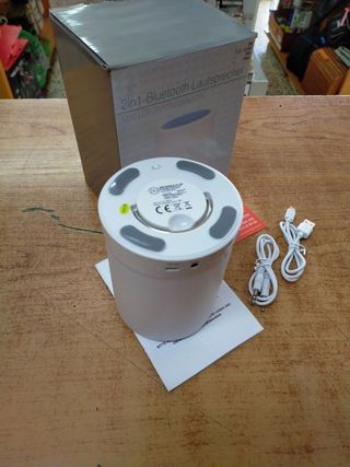 ALTAVOZ PORTÁTIL TEDI BLUETOOTH LED