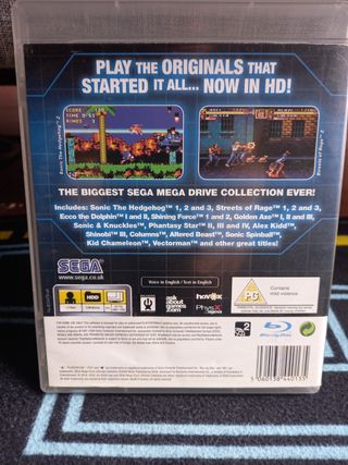 Colección Mega Drive Ultimate PS3