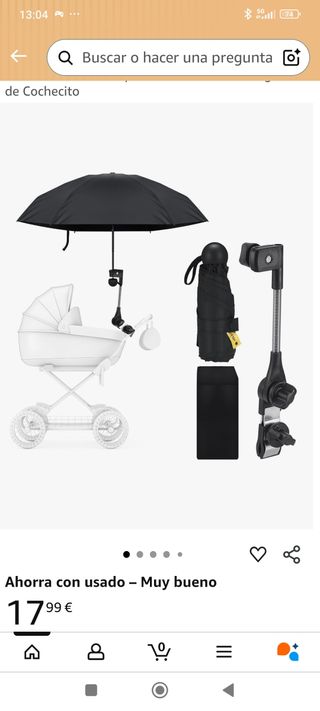 Sombrilla para cochecito de bebé