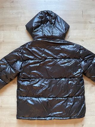 Chaquetón plumífero negro hombre  inspirac Moncl