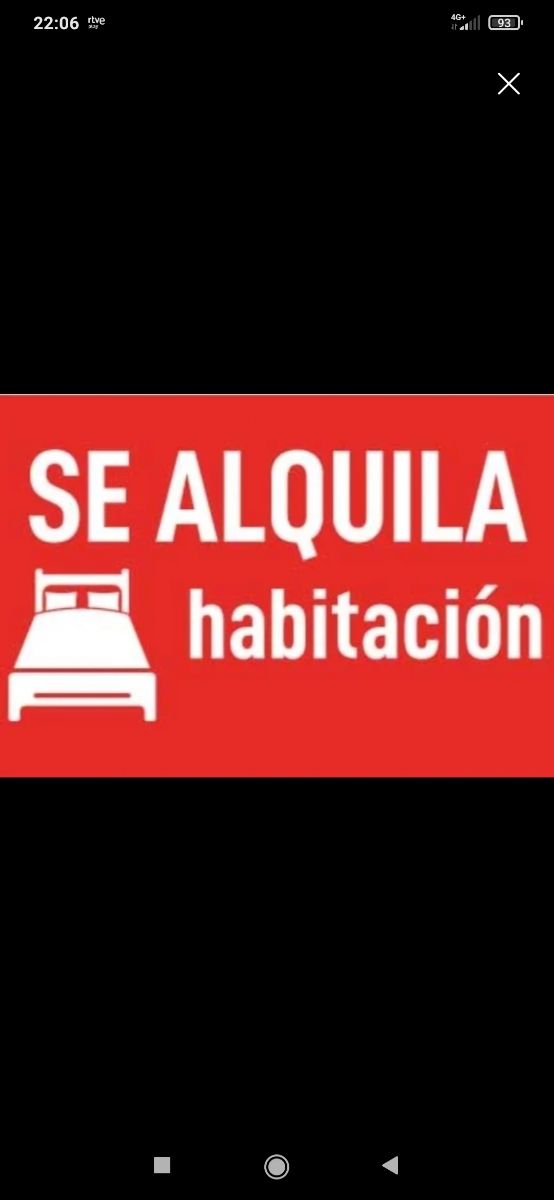 Alquiler Habitación con cama grande y armarios 