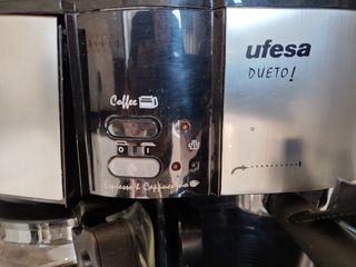Cafetera Ufesa Dueto