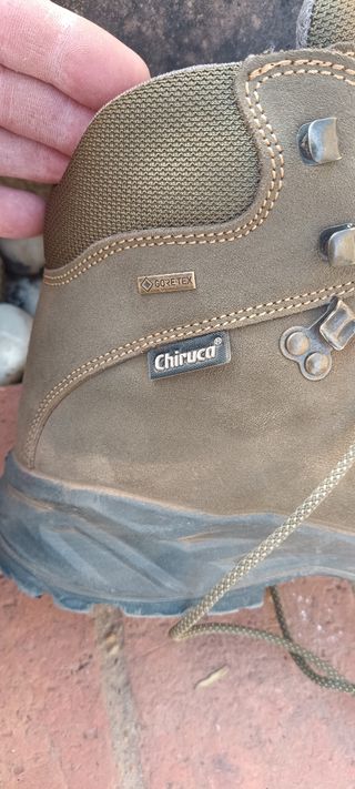 Botas Chiruca Gore-Tex Marrones/Verde Oliva