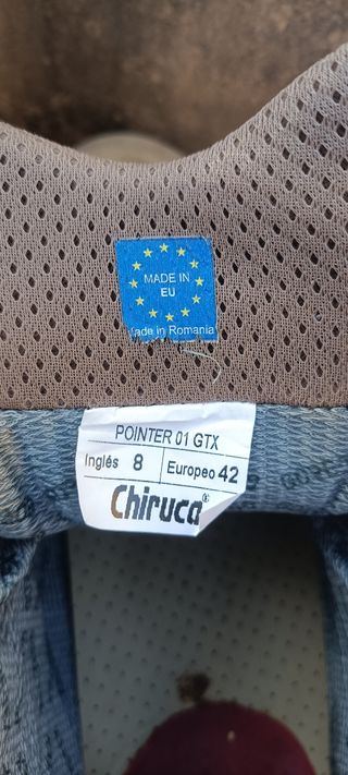 Botas Chiruca Gore-Tex Marrones/Verde Oliva
