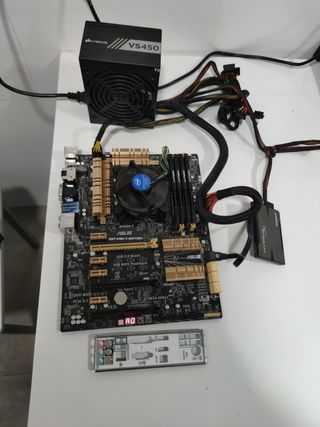Placa Base ASUS Z87-PRO + SSD HyperX+ram