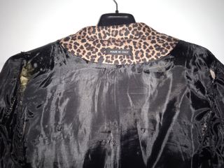 Abrigo estampado leopardo