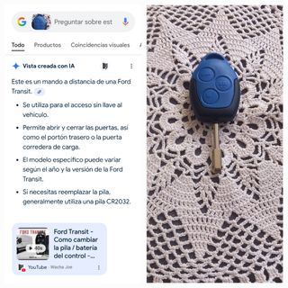 Mando a distancia Ford Transit