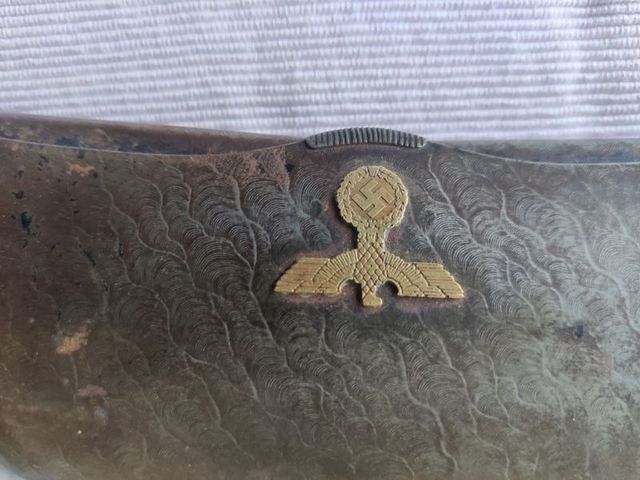 Antiguas gafas con funda Tercer Reich