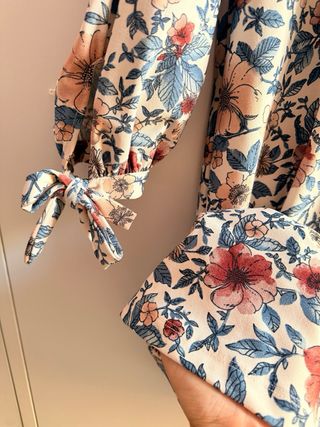 Vestido estampado floral Mango 
