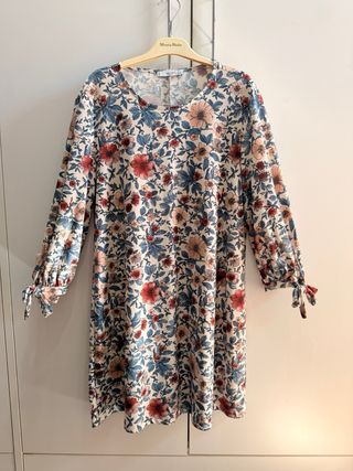 Vestido estampado floral Mango 