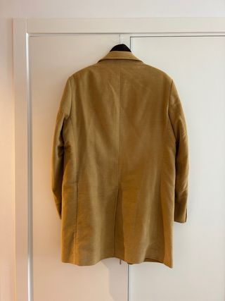 Abrigo con falso chaleco acolchado hombre XXL