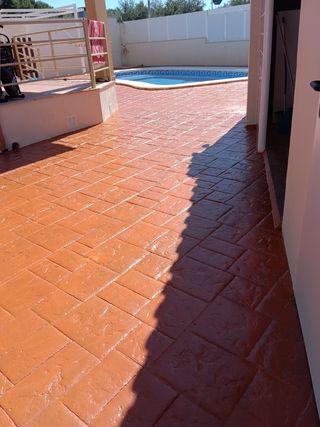 Hormigón impreso ,pida su presupuesto.