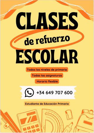 Clases Particulares / Refuerzo Escolar