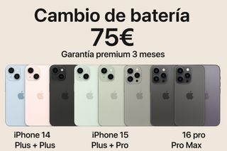 Cambio Batería iPhone X, XR, XS, 11, Pro, Max