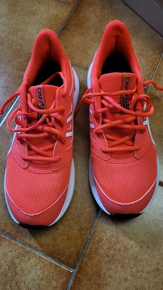 Scarpe Asics Arancioni e Bianche