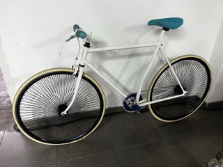 Bicicleta Fixie Alpina Blanca