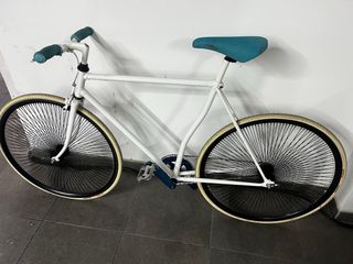 Bicicleta Fixie Alpina Blanca