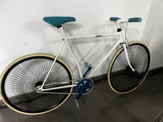Bicicleta Fixie Alpina Blanca