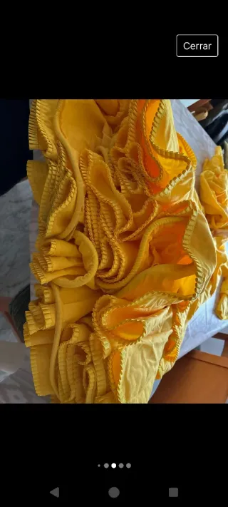 Vestido Flamenca Amarillo