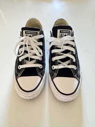 Converse All Star Negras Talla 36.5