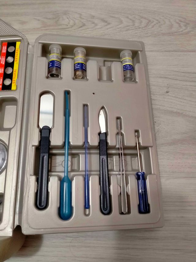 Kit Microscopio de juguete completo