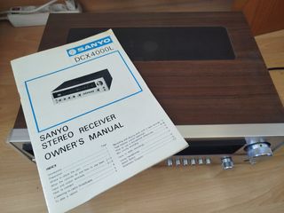Receptor Sanyo DCX 4000L Stereo. Buen Estado