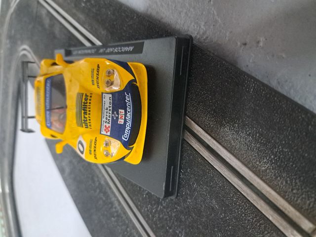 Coche Scalextric Fly Marcos 600 LM Donington 97