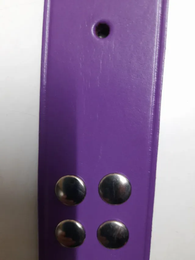 Collares para perro cuero tachuelas 55 y 50