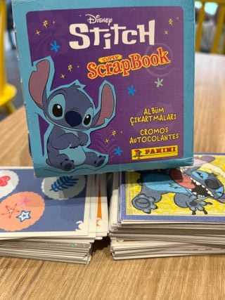 Álbum Colección Completa Stitch Super ScrapBook