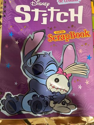 Álbum Colección Completa Stitch Super ScrapBook
