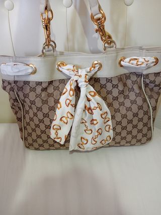 Bolso Gucci Beige y Marrón