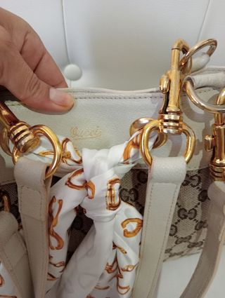 Bolso Gucci Beige y Marrón