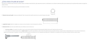 Muelles Torsión Puerta Garaje Seccional