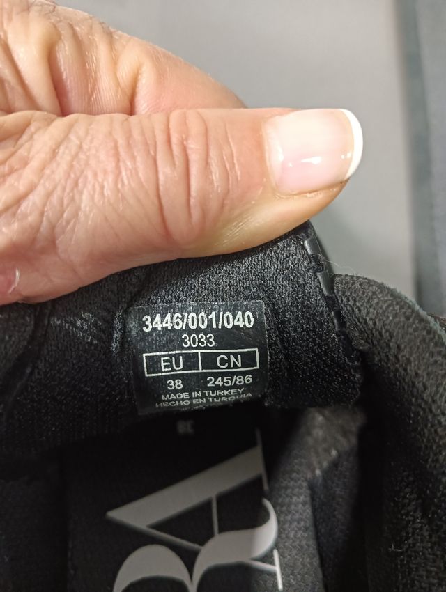 Zapatillas deportivas negras