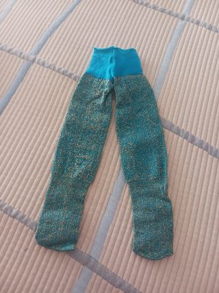 Medias Nancy Originales Azul y Dorado