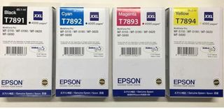Cartuchos Tinta Epson T7891, T7892, T7893 XXL