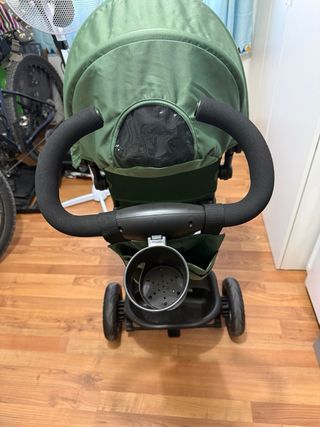 Triciclo Kinderkraft AVEO Plegable Verde.   muevon